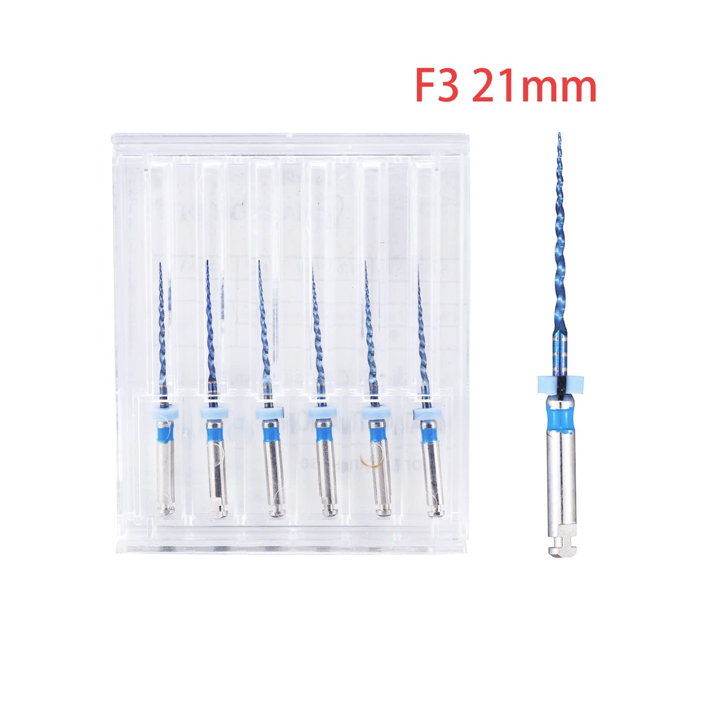 Kit 3 Limes Endodontiques Rotatives NiTi Next – Tailles X1/X2/X3, Longueurs 21/25/31 Mm, Compatibles Dentsply