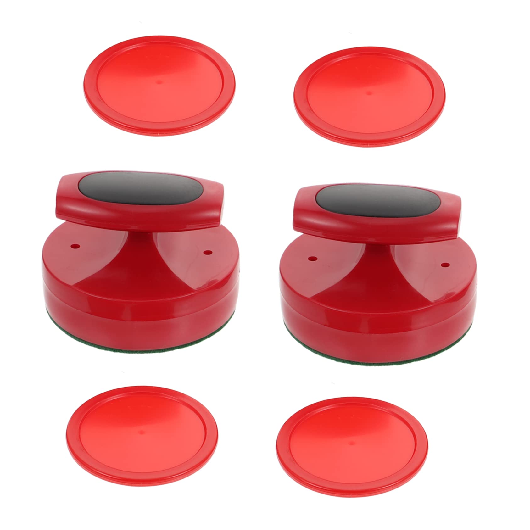 HEMOTON 1 Set Ice Hockey Paddles Accessories Air Hockey Pusher Replacement 94mm