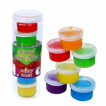 Rabbit Crystal Slime Party Pack - Slime for Kids | Non-Sticky DIY Sensory Slime for Boys & Girls | Gift for Kids.