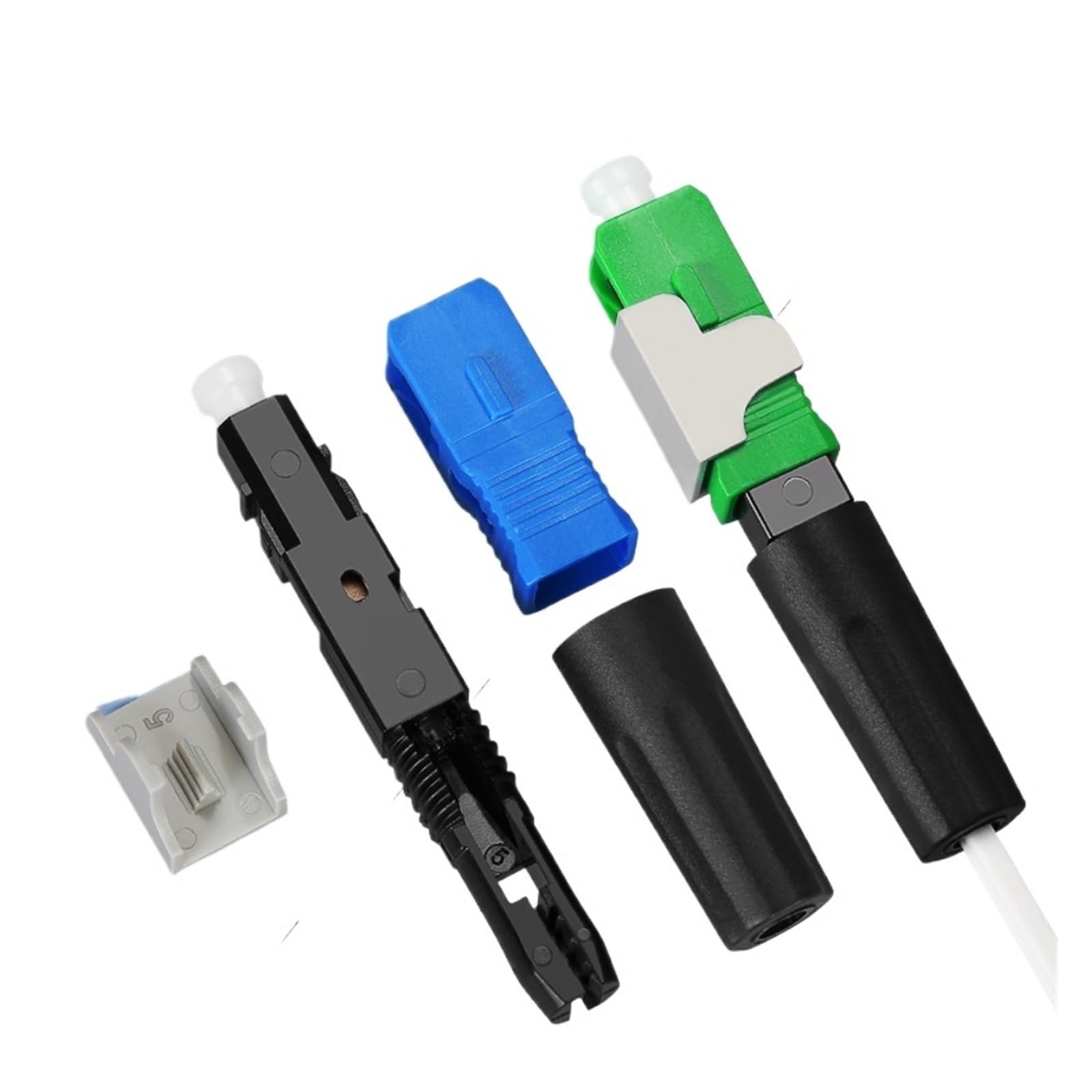 Épisseur de Fibre Optique SC FTTH APC pré-burinage Fibre Optique Rapide APC/UPC(50pcs SC APC)