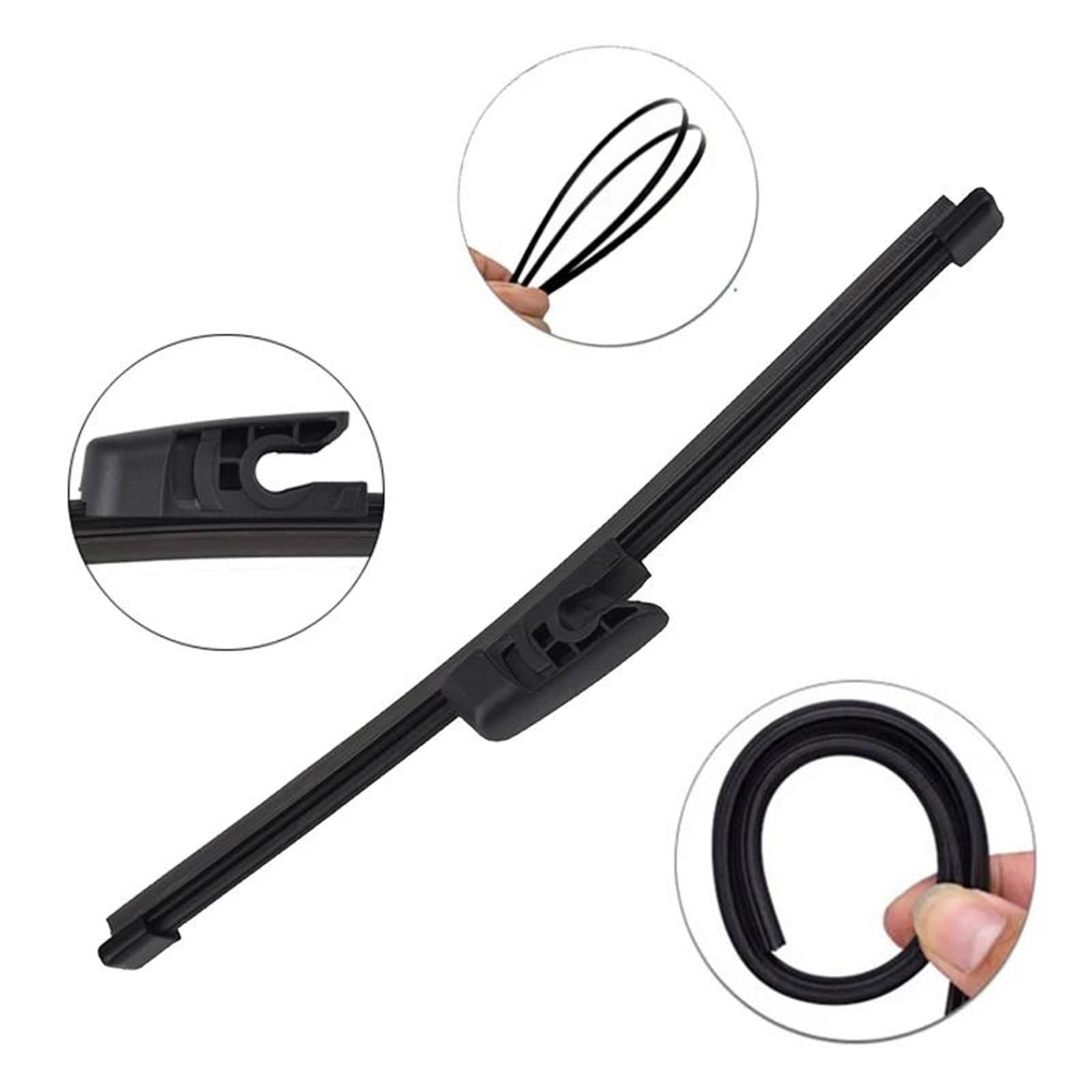 Kit Spazzole Tergicristallo Anteriori E Posteriori Parabrezza Per Hyundai Per Veloster MK1 2012-2018 Tergicristallo