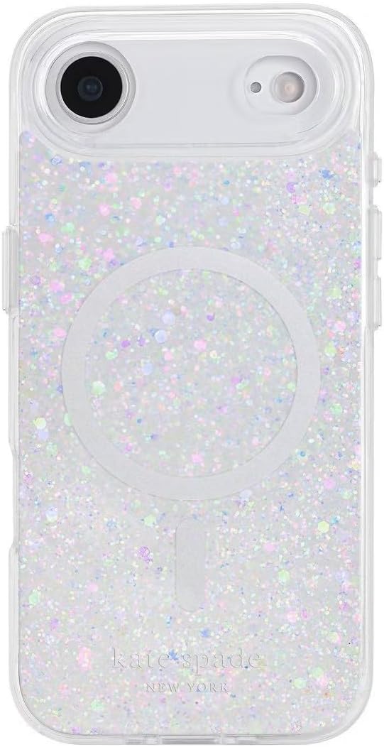 kate spade new york iPhone Air Case - Compatible with MagSafe - Designer Phone Case - Chunky Glitter