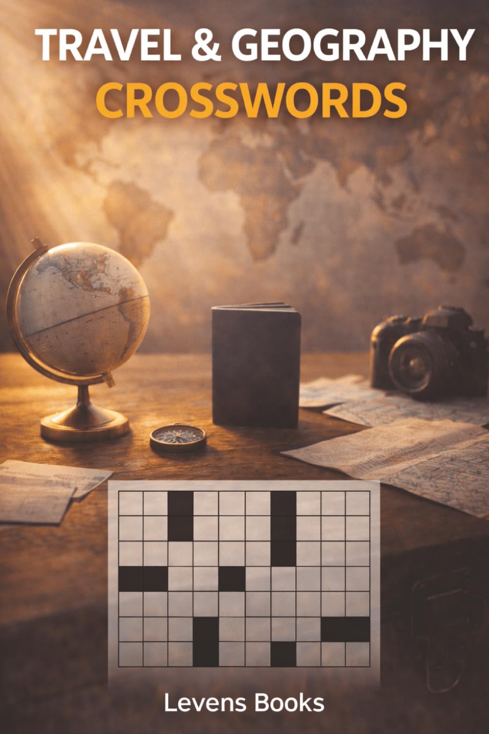 Geography and Travel Crossword Puzzle Book for Adults: 60 World Travel & Geography Crosswords | Countries, Capitals, Landmarks & Global Culture | Educational Brain Games