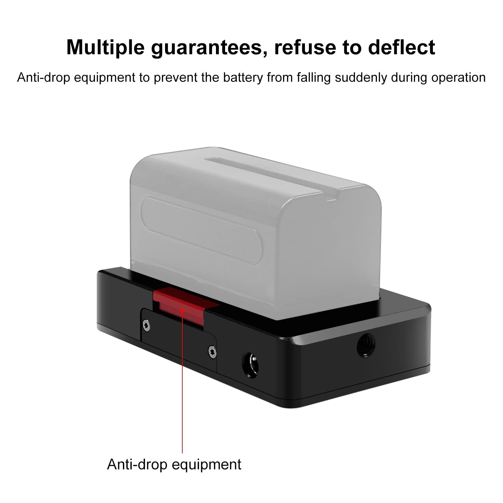 NPF970 para / / / Adaptador de batería/convertidor de soporte para placa adaptadora