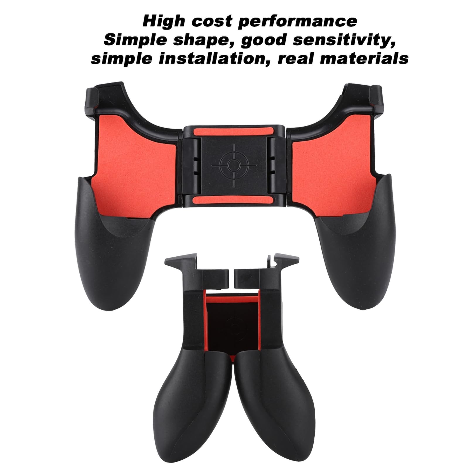 Hakeeta Mobile PUBG Joystick Controller Grip, Universal Mobile Gioco Joystick Gioco Maniglia Grip Controller Rocker Joypad Pieghevole, Controller Holder Stand Joypad per smartphone.