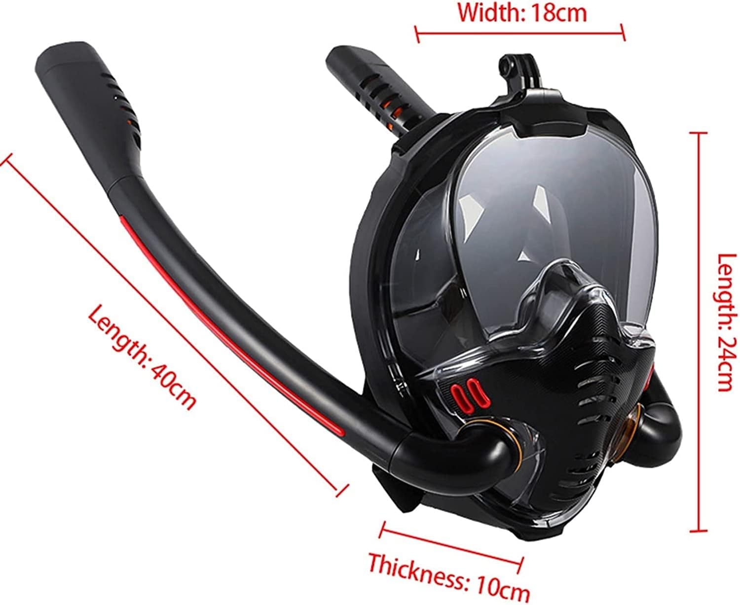 Diving Goggles Snorkel Set,Adult Men Women Swimming Mask Double Breathing Tube Silicone Full Dry Snorkeling Masks Scuba Diving Goggles Equipment