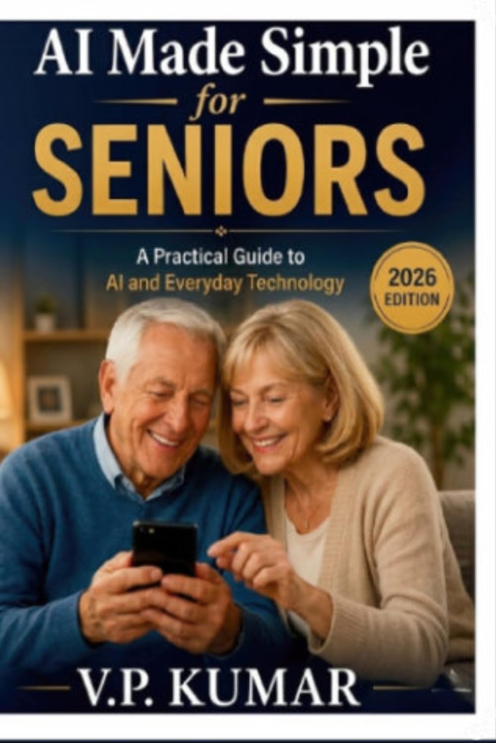 AI Made Simple for Seniors (2026 Edition): A Simple Guide to Using AI, Smartphones, and Modern Technology with Confidence