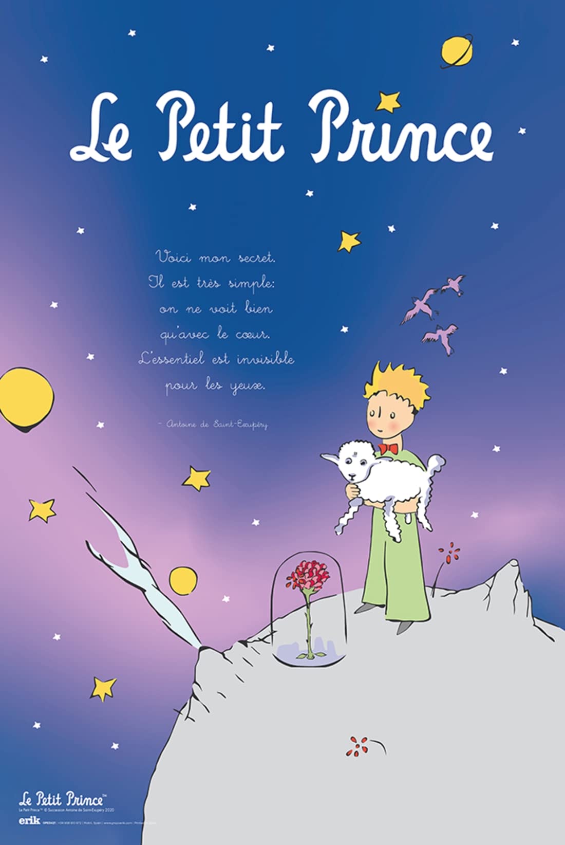 Amazon.com: BUY ART FOR LESS Officially Licensed Le Petite Prince