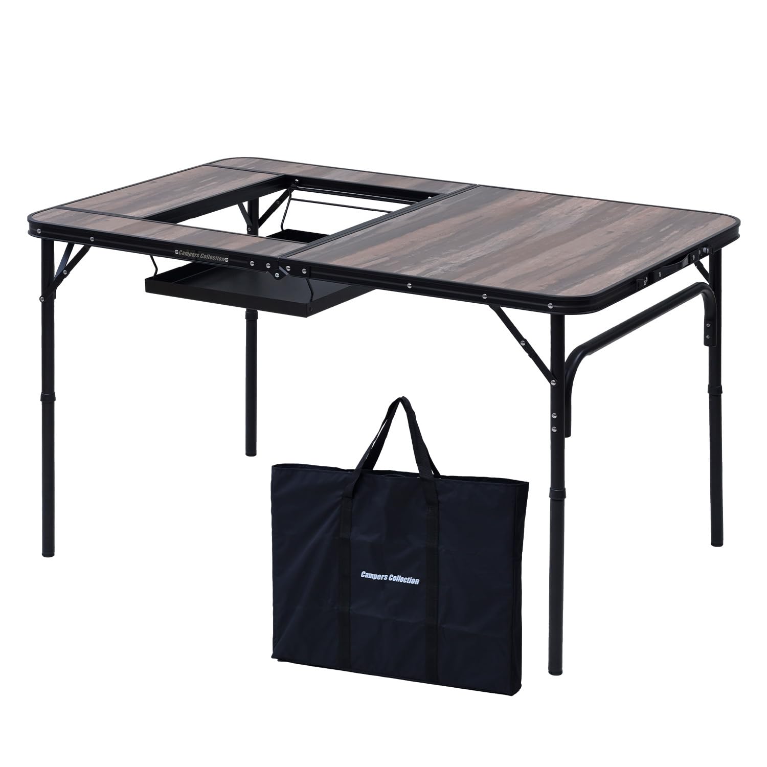 Amazon.co.jp: [キャンパーズコレクション 山善] アウトドアテーブル