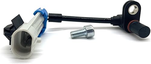 HiSport Sensor de velocidad de rueda delantera LR ABS compatible con Chevy Captiva Sport 12-15 Equinox 07-09 Pontiac Torrent 07-09 Saturn Vue