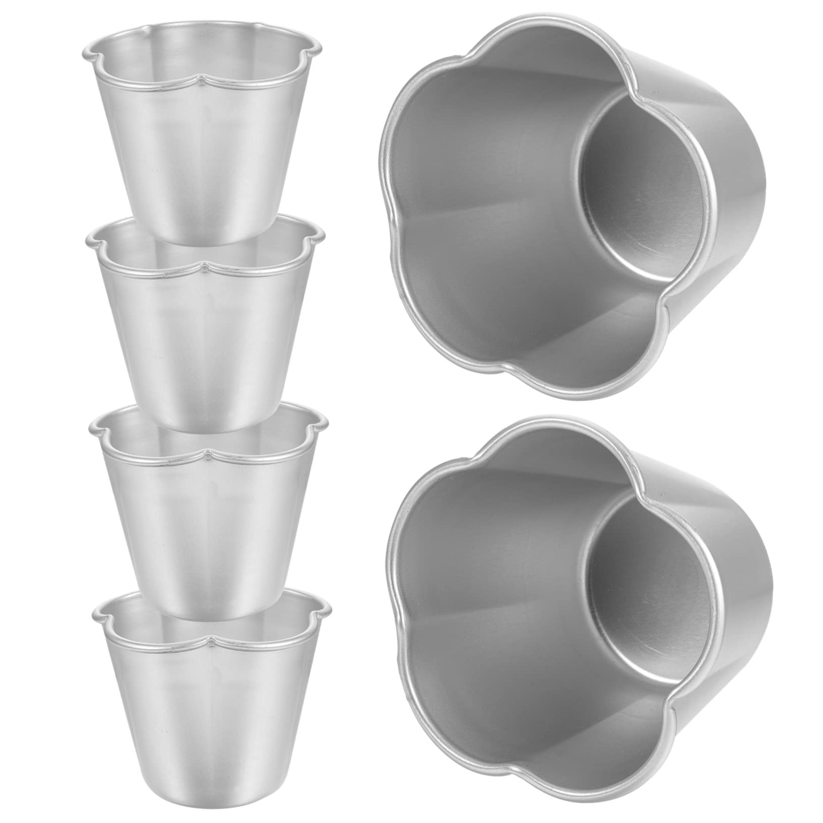 ABOOFAN 18pièces Moules à Pudding Réutilisables De Moules Antiadhésifs Pour Muffins Et Gâteaux Outil De Pâtisserie Pratique Pour Desserts Et Célébrations