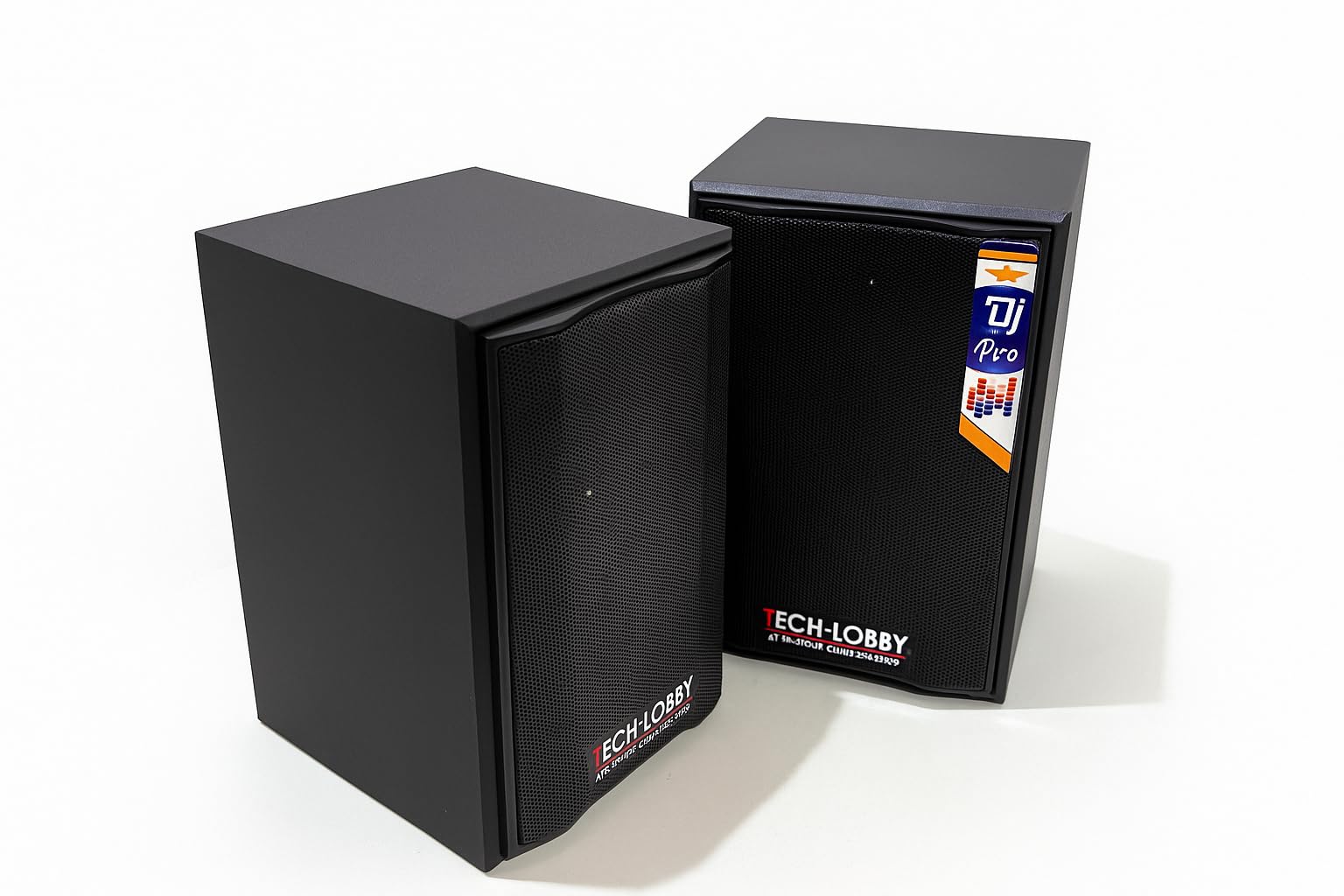 TECH-UNIQUE 100W 5 Inch Bookshelf Speakers Monitor Passive Fever HiFi Center Surround High Fidelity Audio Music Sound Amplifiers Speaker