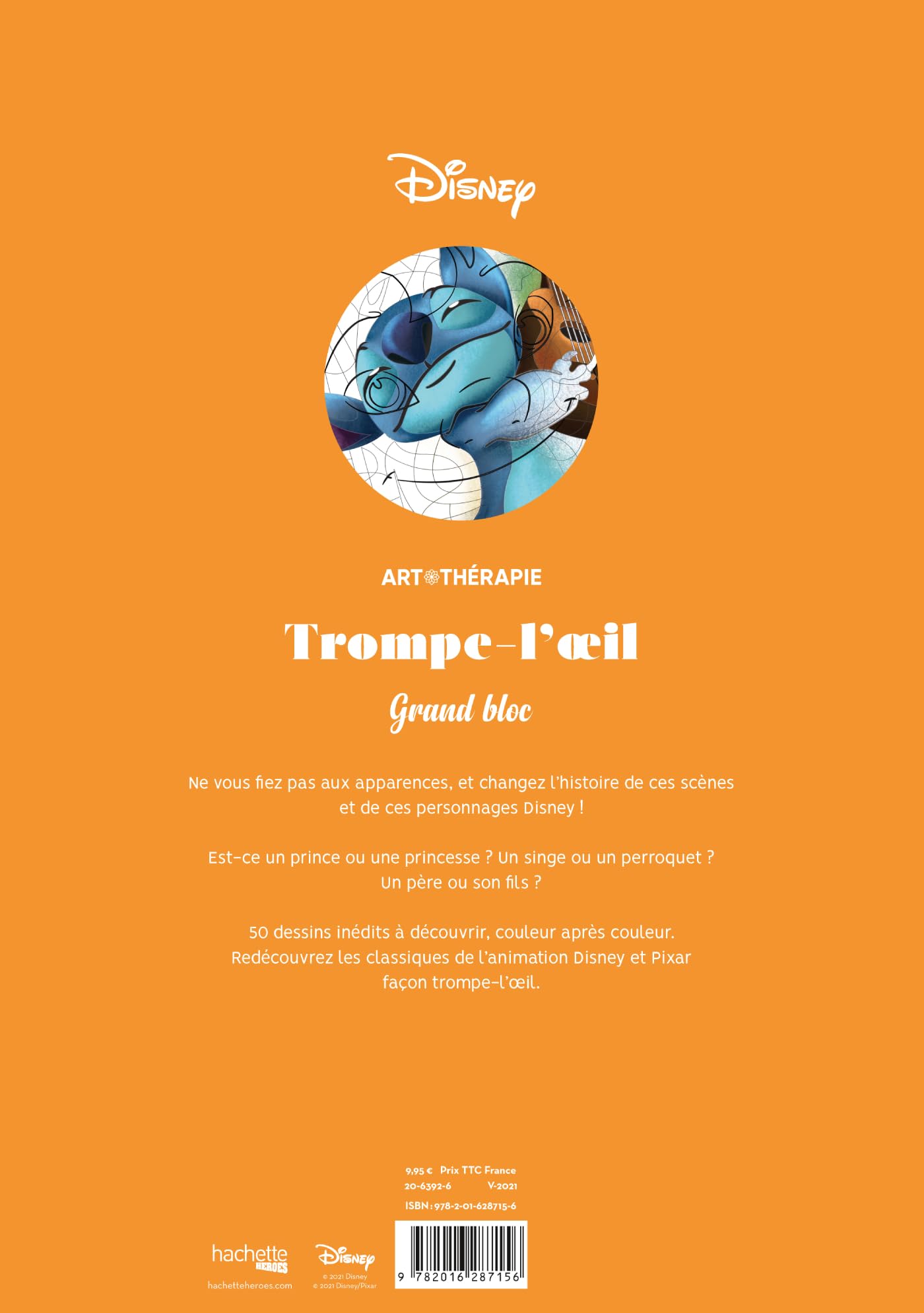 Trompe-l'oeil: 50 coloriages anti-stress