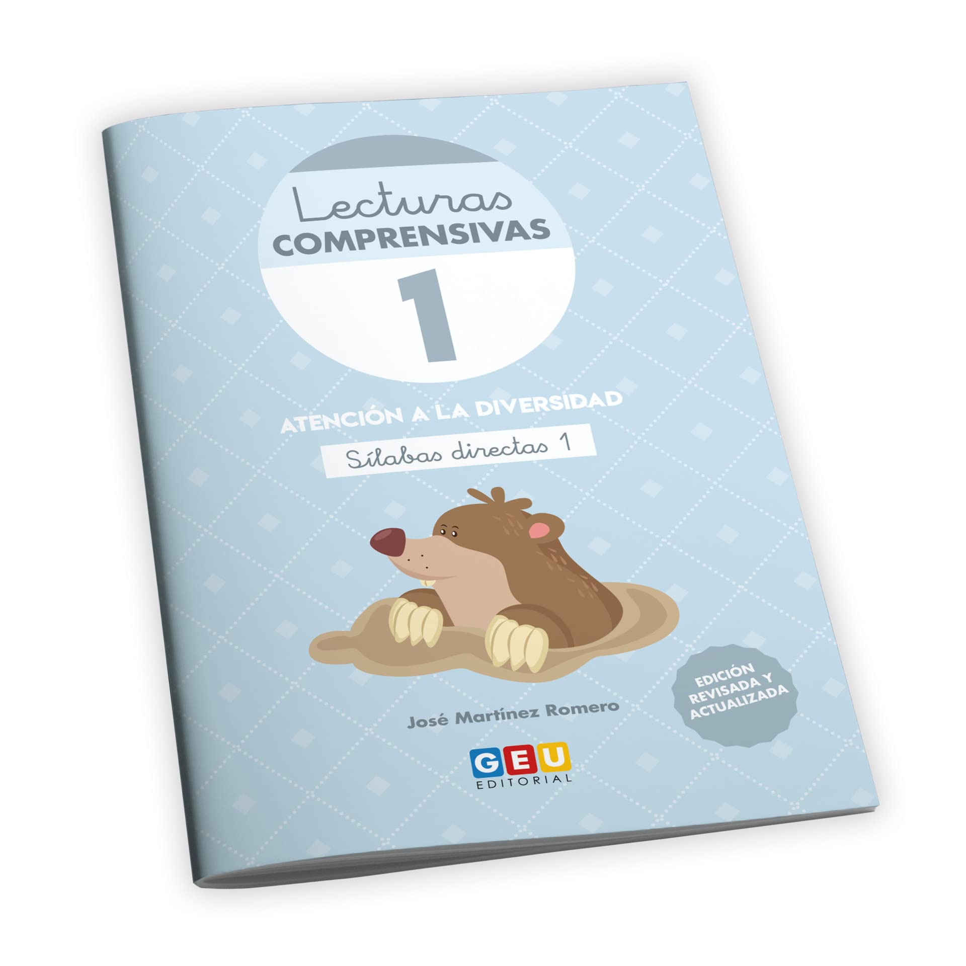 Editorial GEU. Lecturas comprensivas 1. Libro para aprender a leer con comprensión lectora. Aprendizaje de las sílabas directas. Educación infantil. LECTURAS COMPRENSIVAS GEU EDITORIAL | Libro Verano 1 Primaria | Comprension Lectora 1 Primaria | Lecturas Comprensivas 6 GEU con Pauta Montessori - Párrafos | Editorial GEU