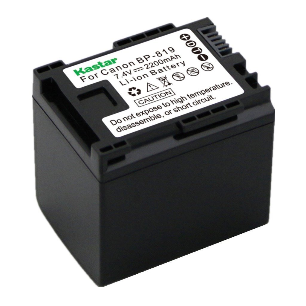 Amazon.com : Kastar BP-819 Battery (1-Pack) for Canon VIXIA HF10