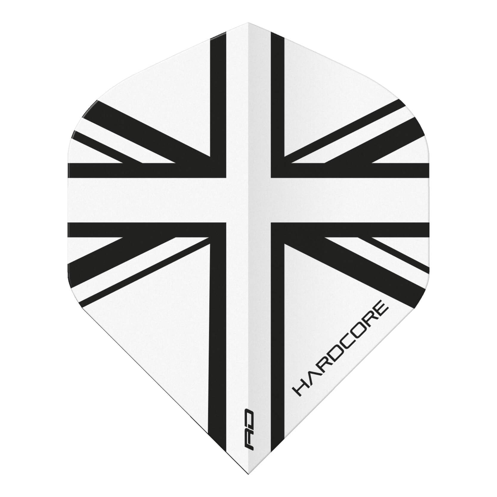 Voli Per Freccette RED DRAGON Hardcore - Pacchetto 12 Voli Extra Spessi 100 Micron