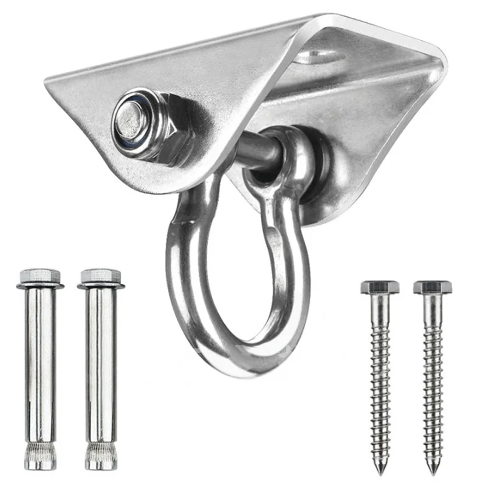 VHcgCGJ Ceiling hook, Load-Bearing Hook Ceiling Fixed Plate Swing Accessories for Boxing Sandbag Hanging Chair(B)