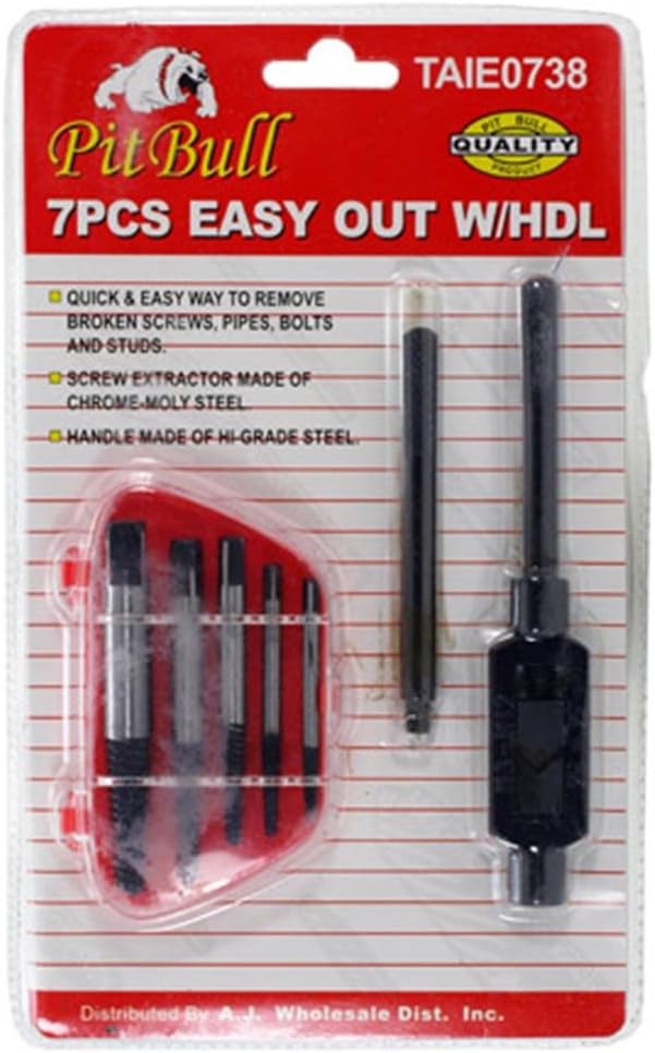 7 Piece Easy Out w/Handle
