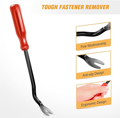 Miniatura 72 de GOOACC Kit de 5 piezas de herramientas para remover los clips de molduras de puertas y tablero de audio del automóvil sin rayar Azul