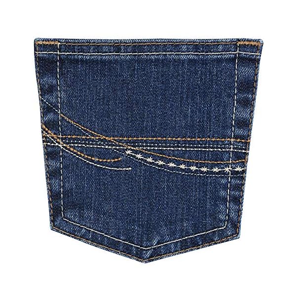 Wrangler-Womens-As-Real-As-Wrangler-Classic-Fit-Boot-Cut-Jean Wrangler Women's As Real As Classic Fit Bot Cut Red Casted Blue Indigo Jean, Casted Blue Indigo, 14Wx34L