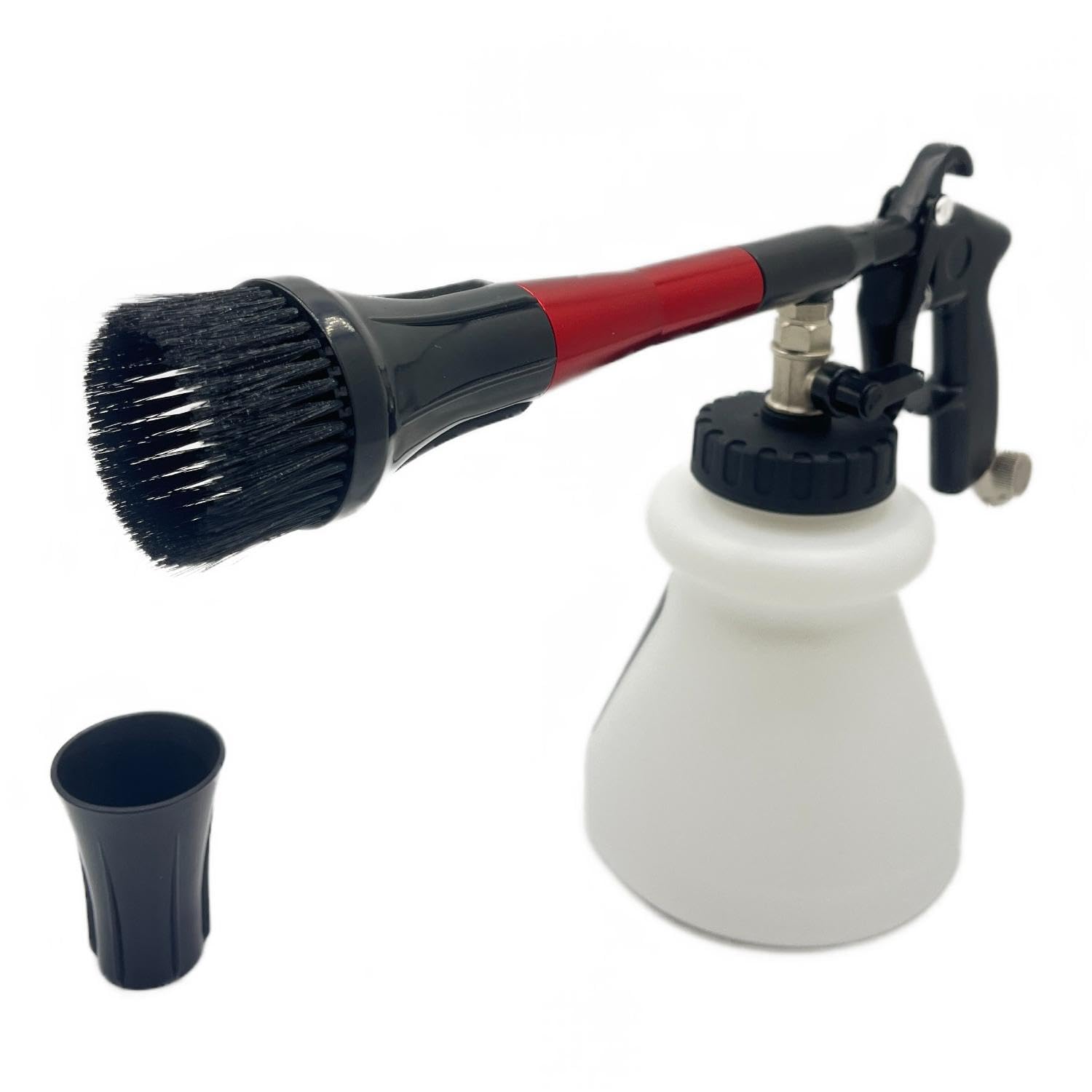 Pistola di pulizia auto Auto Detailing Tool Air Dry Tappezzeria Cleaner Attrezzature Cura degli interni Auto Rondella per auto ad alta pressione Con Cuscinetto Ruota RS Max