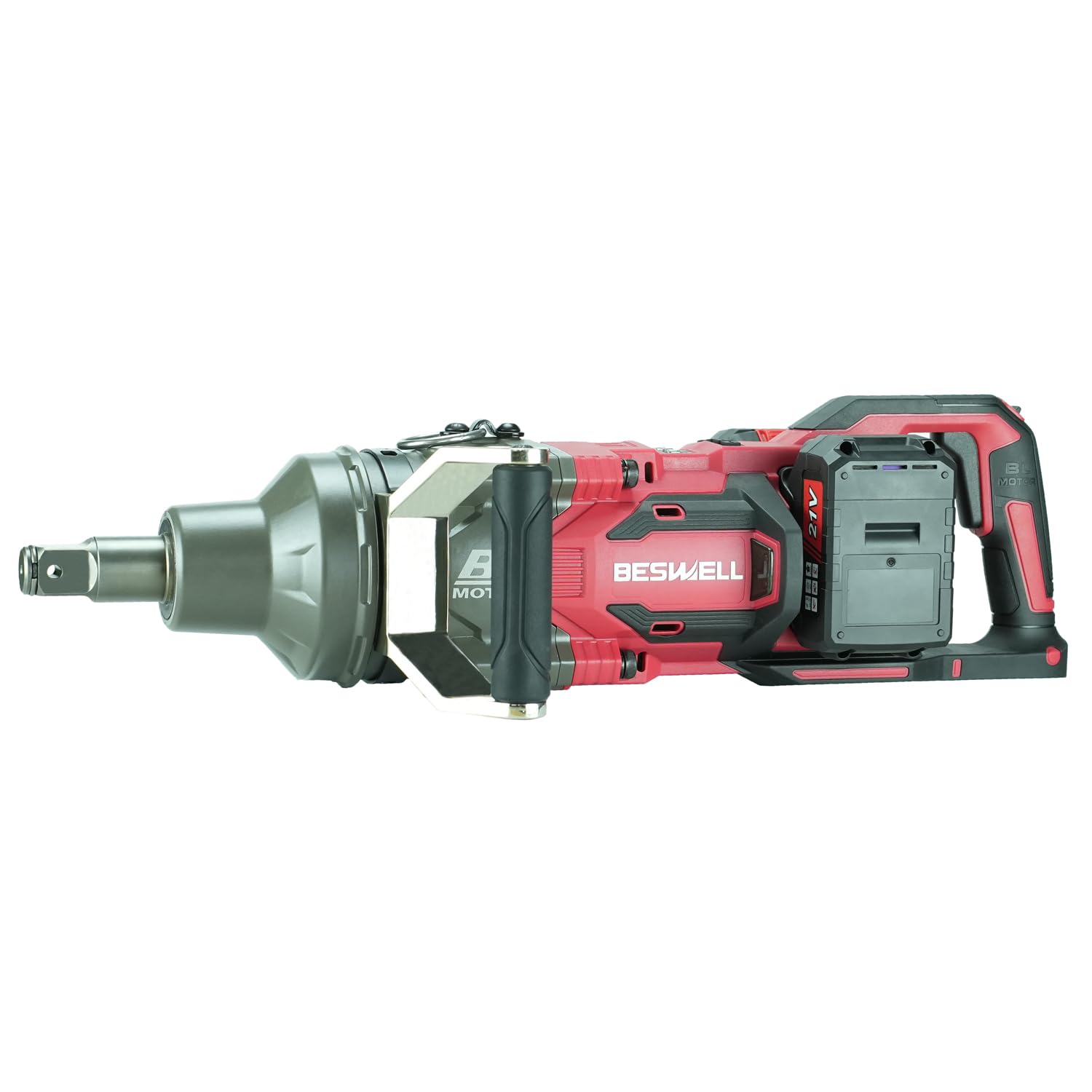 BESWELL -Llave de impacto inalámbrica 1 pulgada yunque corto-CIW-1100B-A