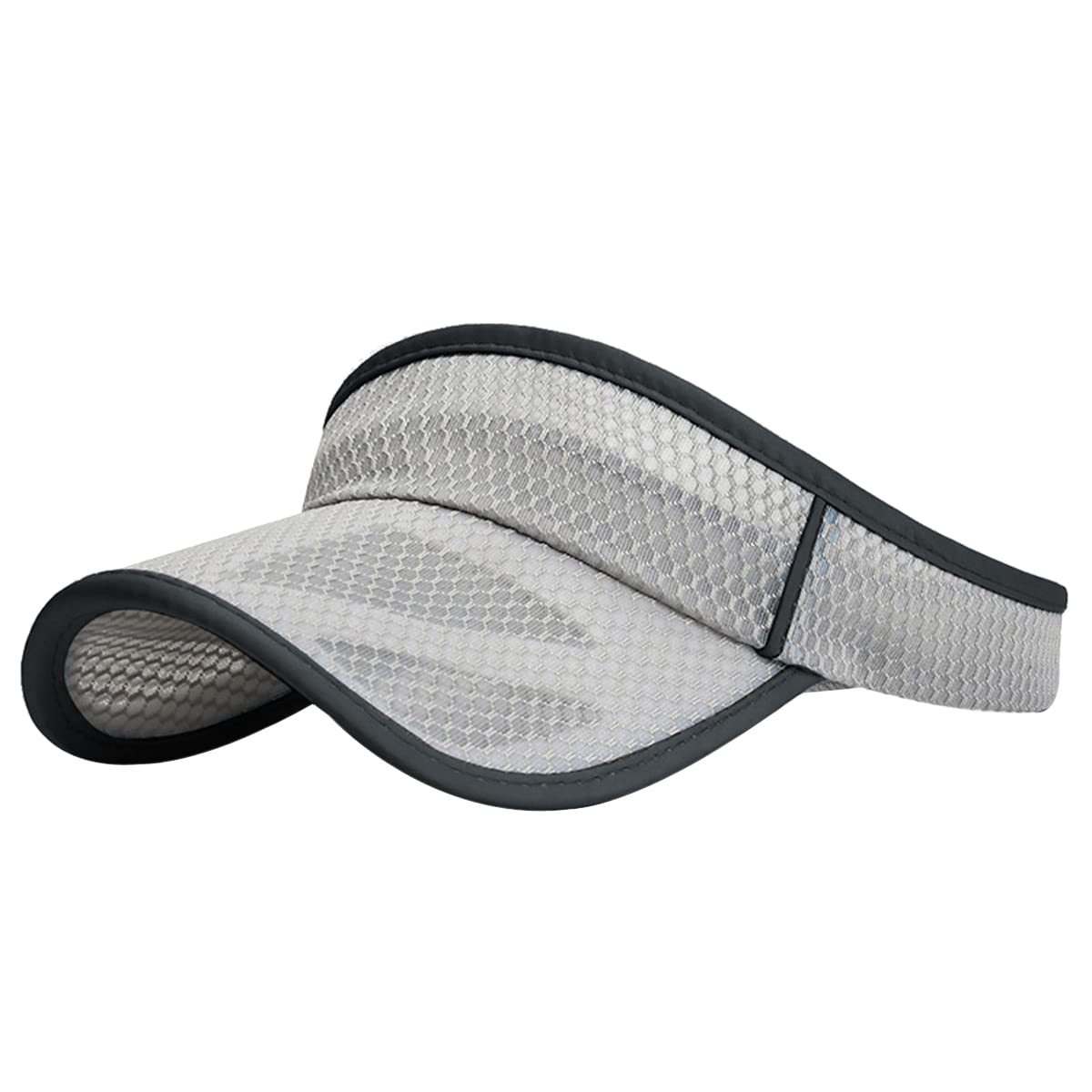 Outdoor Sport Cap Wide Brim UV Protection Breathable Adjustable Baseball Cap for Beach Golf Running Tennis