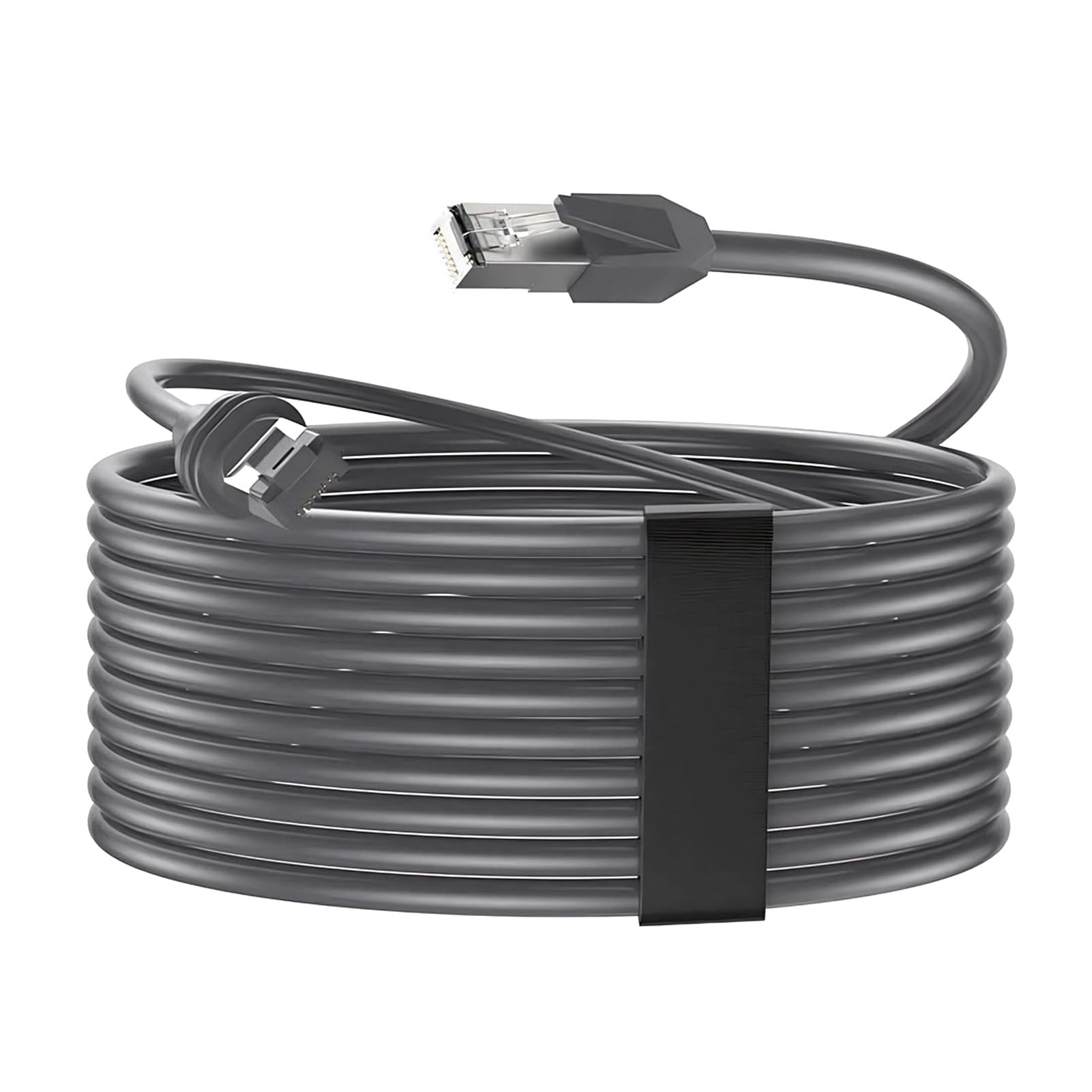 Fafeicy Remplacement pour Câble Gen3 vers RJ45, Cordon Ethernet Cat6 de 46 M avec Cuivre Massif 26 AWG, 1200 Mbps Plug and Play Résistant aux Intempéries pour Antenne Gen3 de Jeu en Streaming en