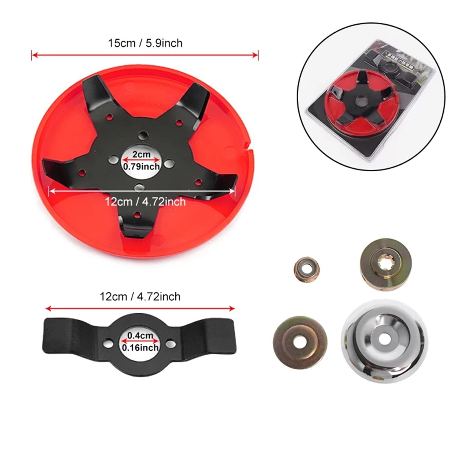 Cuchilla Universal for desbrozadora (1 Unidad)(6Inch Blades Set)