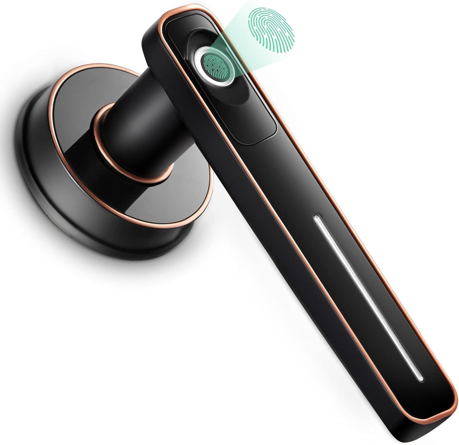 Geek SmartFingerprint Door Lock - Smart Biometric Handle Lock for Bedroom