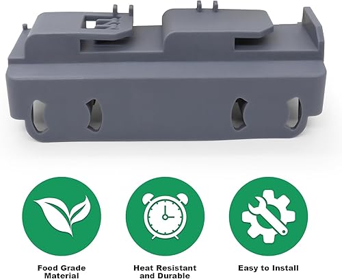 Miniatura 4 de WD28X27241 - Kit de soporte para lavavajillas y rodillo de repuesto para montaje de ruedas inferiores de lavavajillas GE WD12X10439 WD12X10438