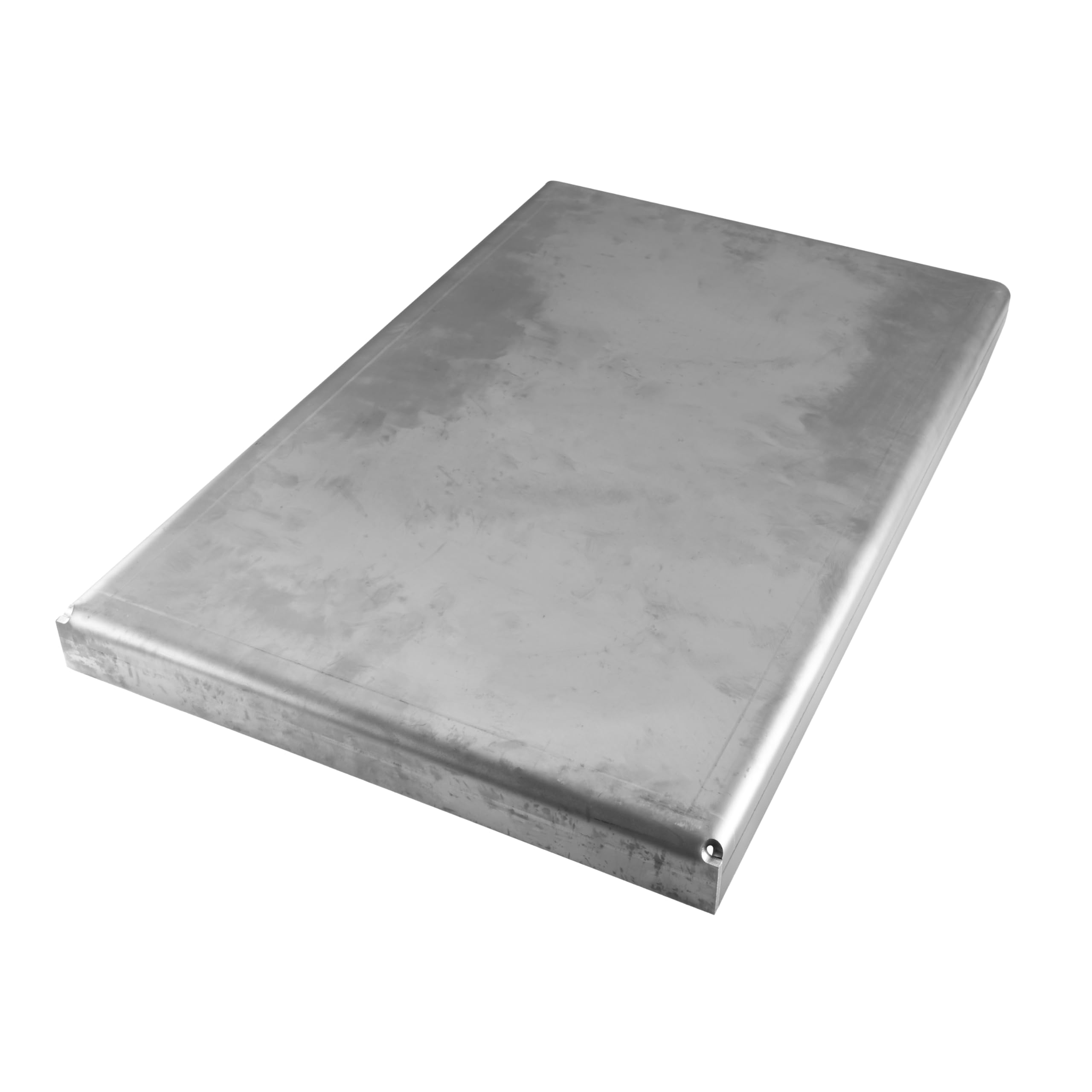ZIEGER 10007049 płyta grillowa 45 x 30 uniwersalna stal szlachetna płyta grillowa BBQ Plancha nakładka do grilla