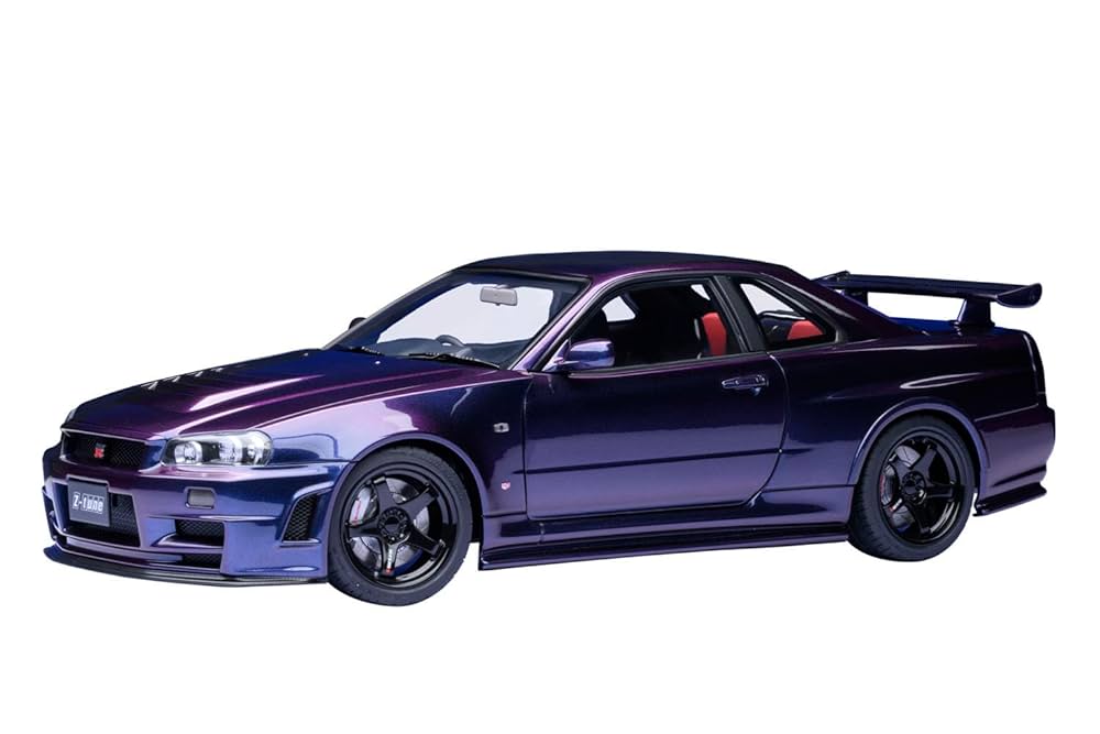 AUTOart 1/18 - Nissan NISMO (R34) GT-R-Z-Tune 77464 : Amazon