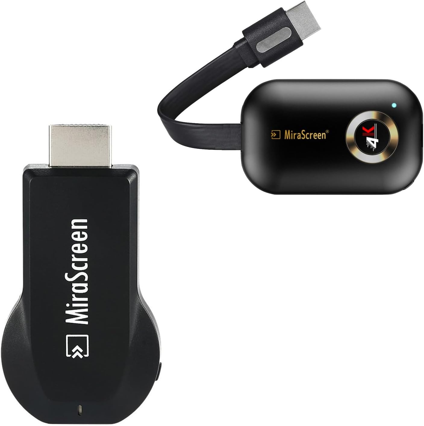 SmartSee Wireless Display Adapter HD Screen Mirroring Dongle Media Video Streaming Receiver to HDTV Monitor Projector, Compatible with iOS/Android/Windows/Mac