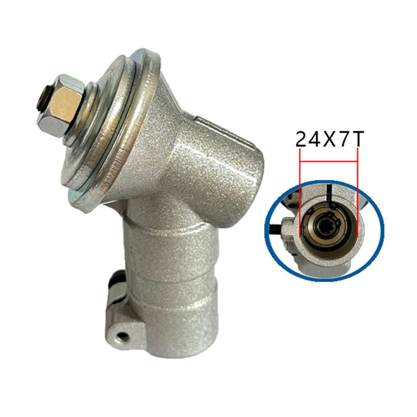 El cabezal de engranaje de caja de cambios se adapta a repuestos for cortacésped 324LX, cabezal de engranaje 537333802 y 537199202 525LST