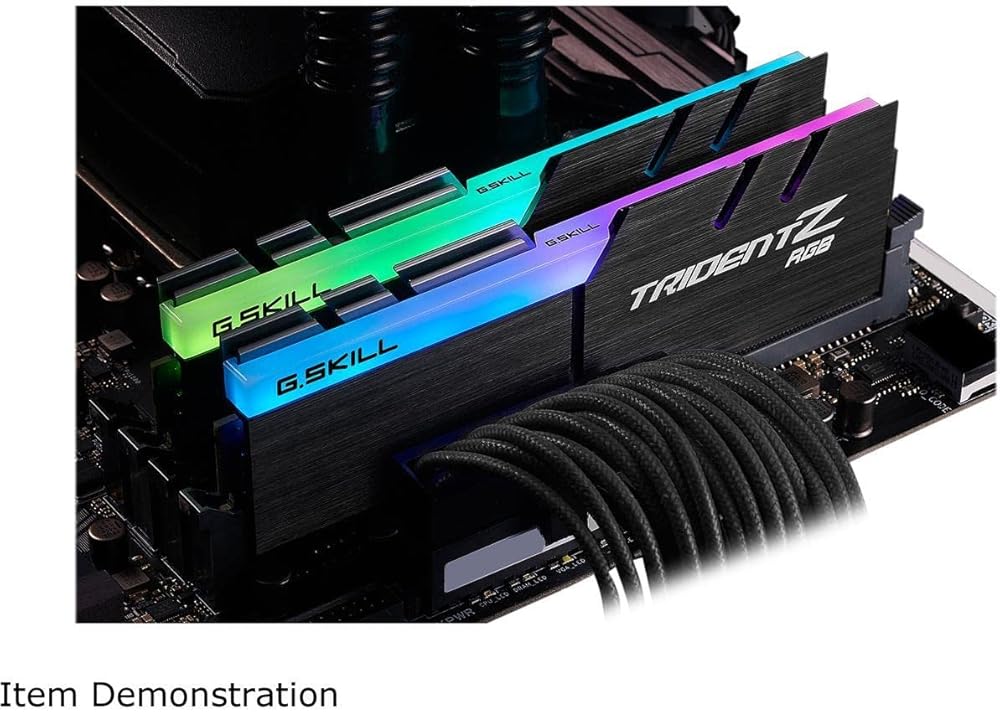 G.SKILL Trident Z RGB, 16GB (2 x 8GB) DDR4-3600MHz 288-Pin Desktop Memory with CL19 thumbnail 4