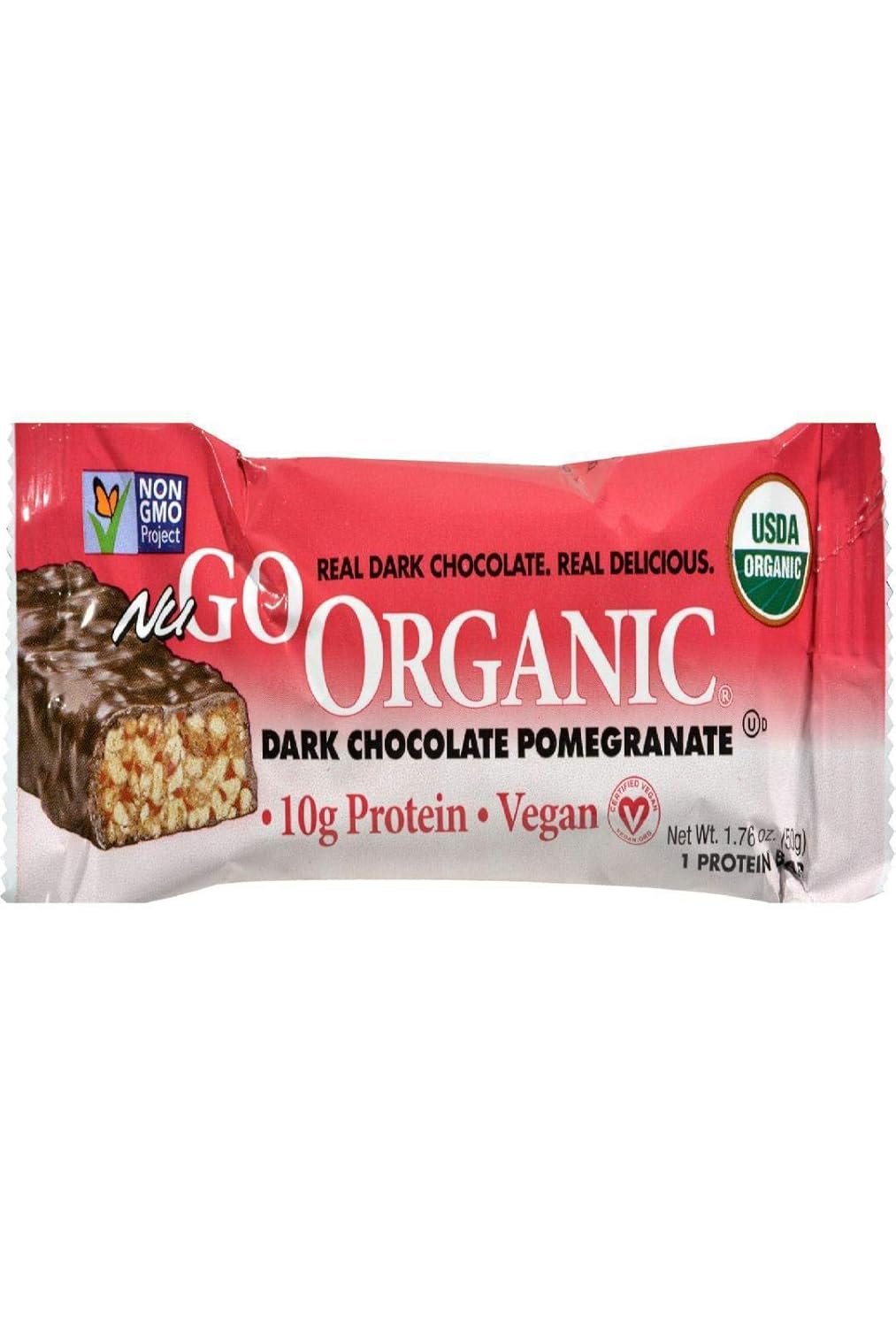 NuGo Nutrition NuGo Organic Bars Dark Chocolate