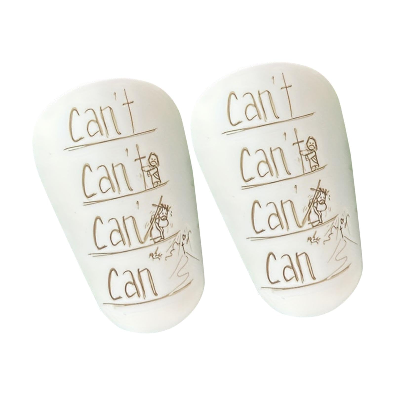 NIVAA 2x Mini Soccer Shin Guards Football Training Shin Guards for Kids Boys Girls XS White Yellow Letters-picture-25