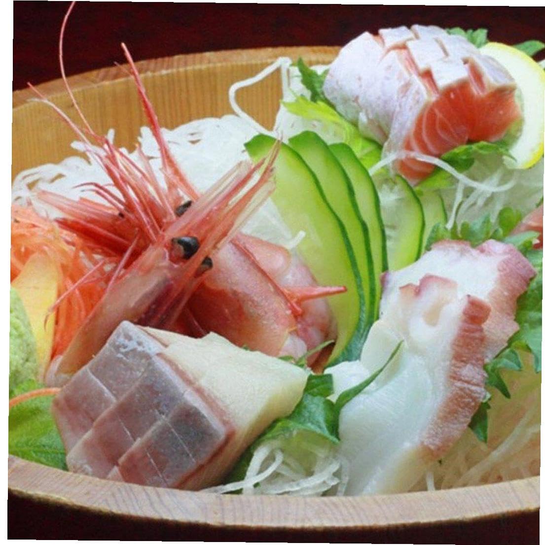 なおすけ●中古 寿司桶 直径約20cm Amazon｜おひつ 寿司桶 飯台 木製 天然木 20cm キッチン用品