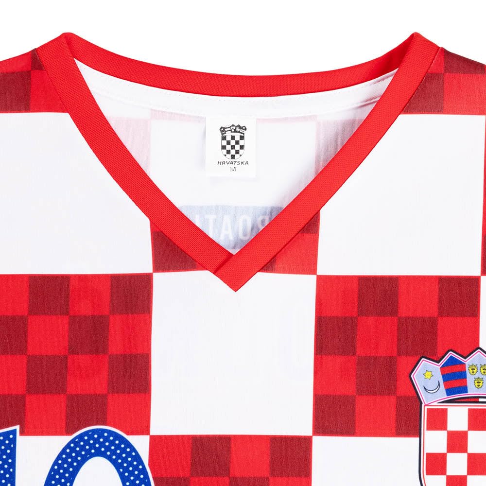 Kroatien Fußball Trikot Set Modrić Heim - Kinder und Erwachsene - Jungen - Herren - Sportsachen - Geschenke - Sport t Shirt - Sportbekleidung