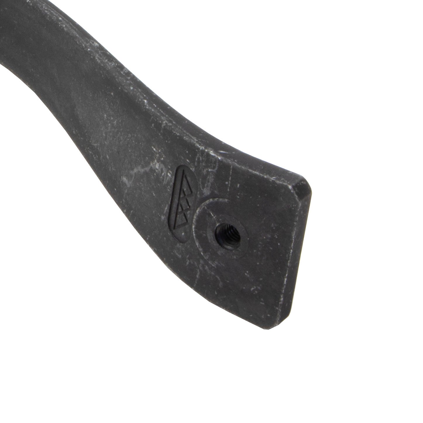 Design szuflada wyciągana vintage 160 mm uchwyt meblowy antyczny czarny matowy zakrzywiony uchwyt kuchnia - model H1830 żelazo z metalu na & skrzynie w tym materiały montażowe gedotec