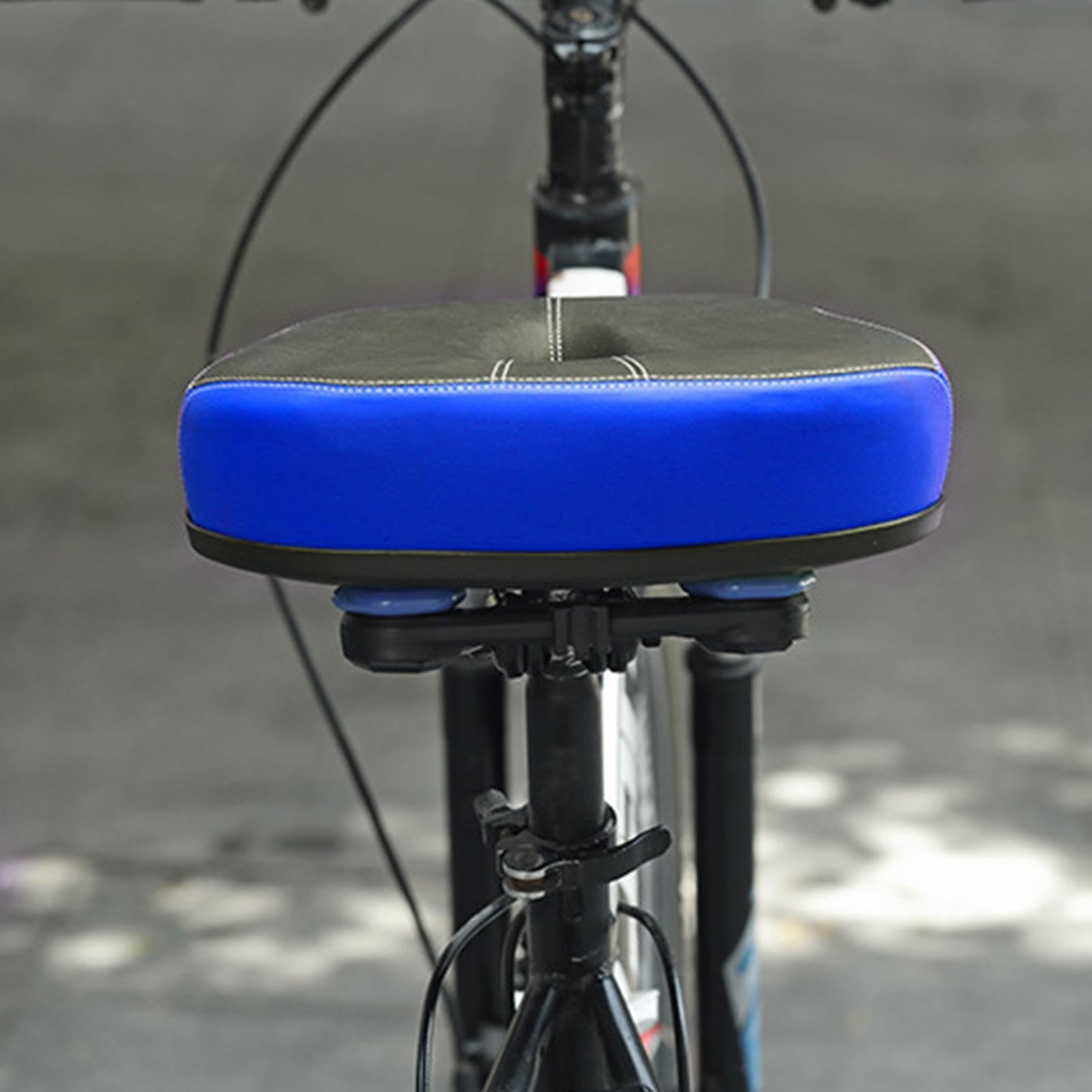 Rennradsitz, Fahrradsitzkissen, Ersatz des gepolsterten Fahrradkissens, Sitzschutz aus PU-Leder, wasserdicht, Zubehör für Fahrräder, atmungsaktive Polsterung