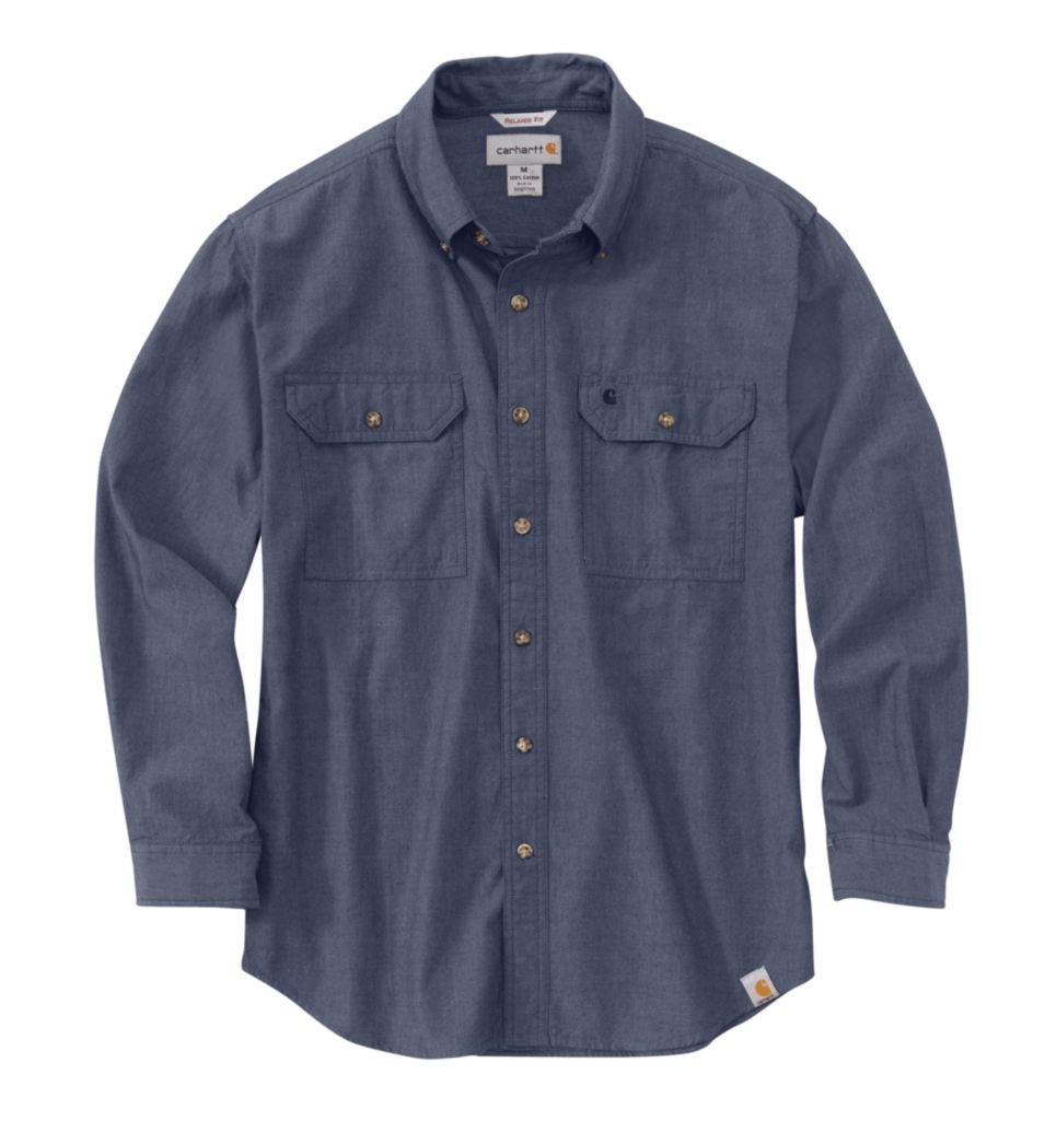 Men's S202 Long Sleeve Chambray Shirt