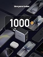 Vista 8 de UGREEN Nexode Cargador USB C GaN de 100W, Adaptador de Corriente Rápido Compacto Plegable de 4 Puertos para Cargador de Laptop para MacBook Pro/Air