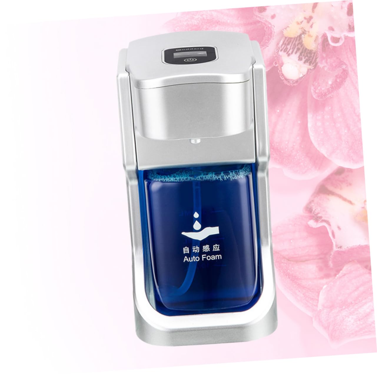 Dispenser Schiumogeno Automatico a Induzione 400ml in Abs Argento