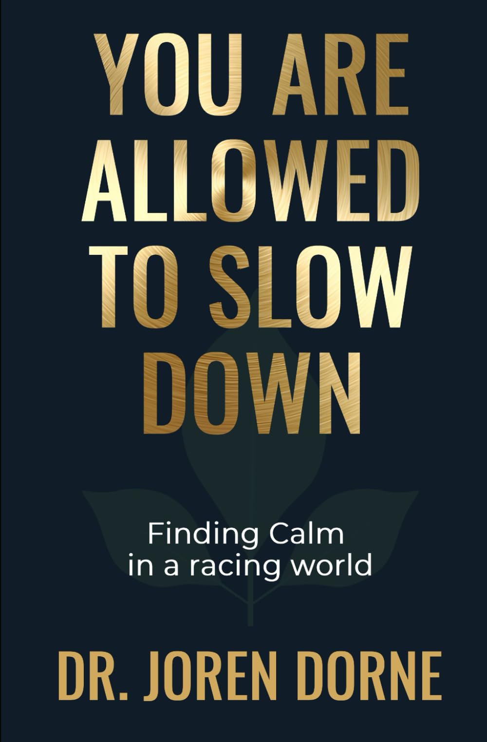 You Are Allowed to Slow Down: Finding calm in a racing world