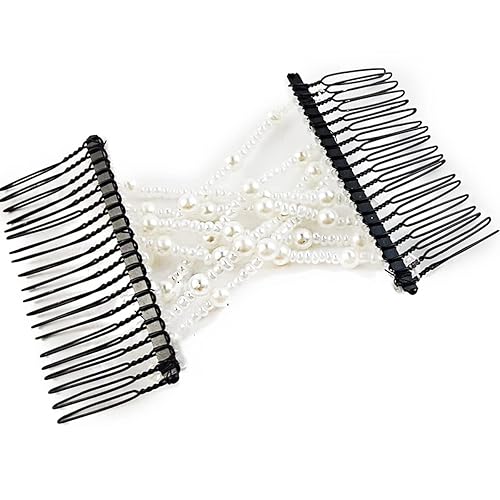 Miniatura 4 de NSBELL 6 peines para el cabello, pinzas elásticas mágicas para el cabello, peine para el cabello, pinzas dobles para mujeres y niñas, accesorio para