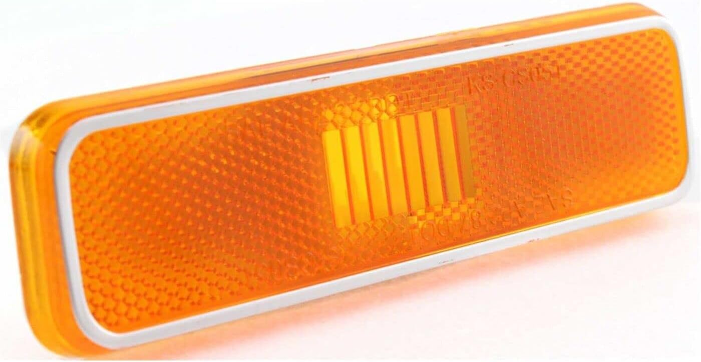 DAT AUTO PARTS Driver Or Passenger Side Front Side Marker Light Assembly Replacement for Dodge Ramcharger, Pickup Fullsize, Turismo, Scamp, Horizon