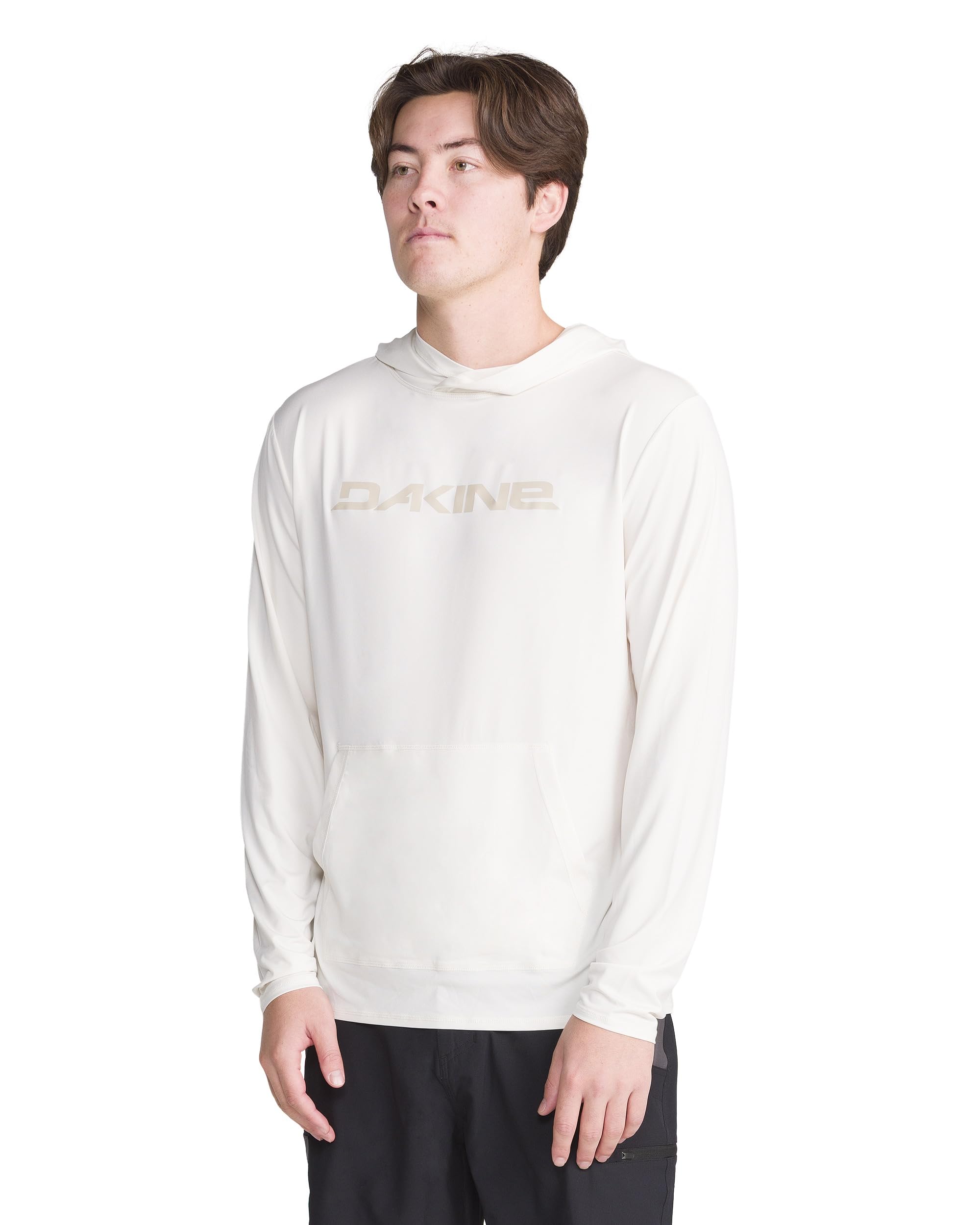 Dakine Herren Hooded Long Sleeve Rashguard – UPF 50+ Protection Swim Top, Quick-Dry Swim Shirt, Pockets Rash-Guard-Shirt (1er Pack)