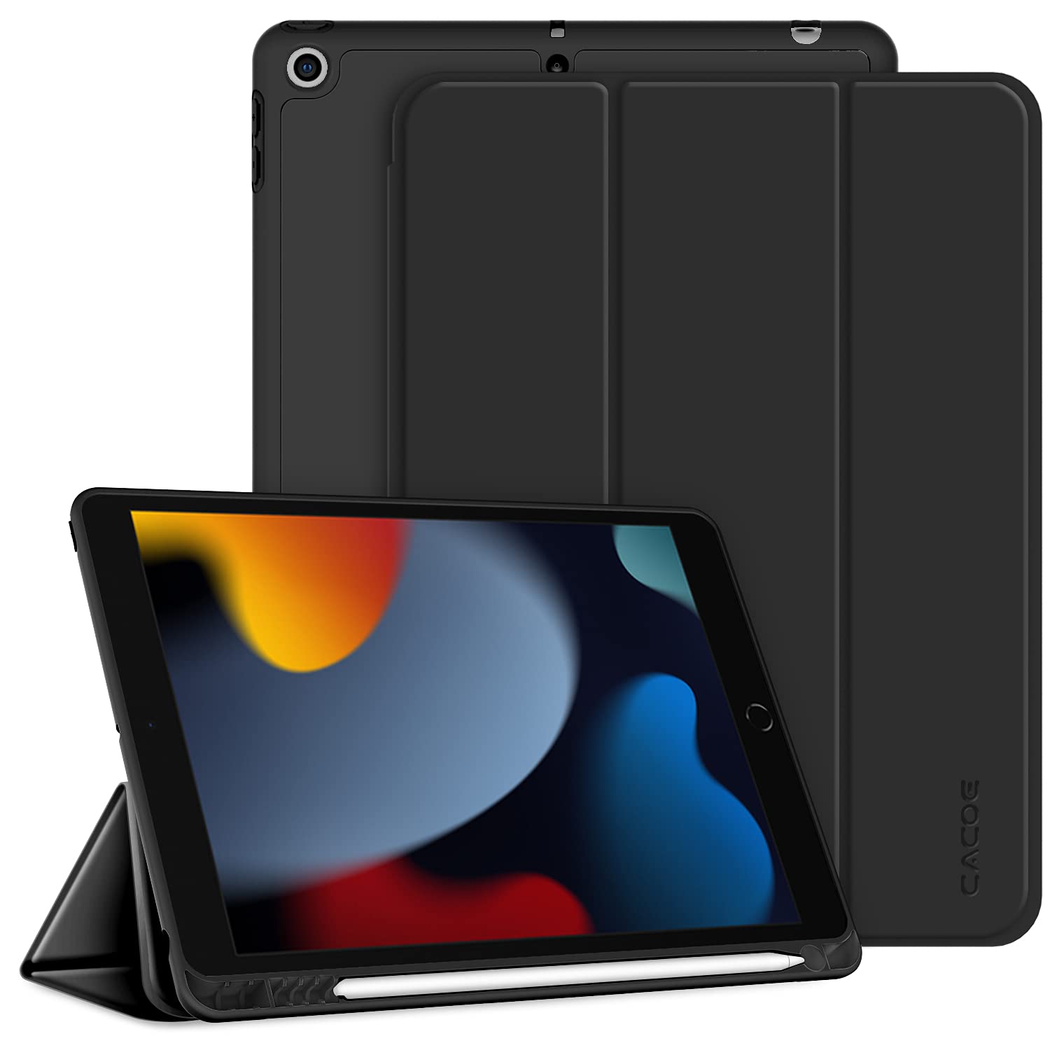 FINTIE Custodia Antiurto Per IPad 10.2 7a/8a/9a Generazione – Cover Con Supporto Integrato E Angolazione Regolabile, Perfetta Per Bambini